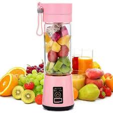 USB Rechargeable Juicer Blender 6 Blades Electric Blender Mini Portable